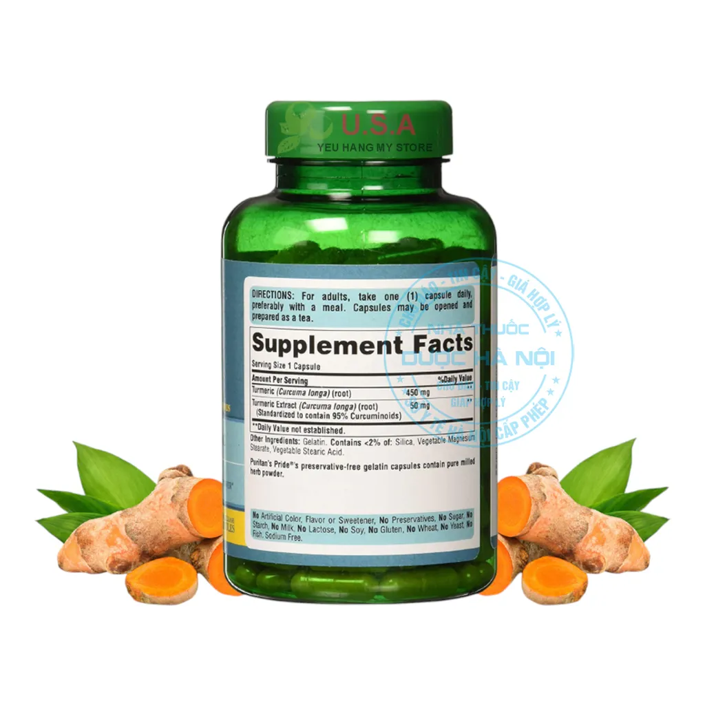 Viên uống tinh chất nghệ Turmeric Curcumin
