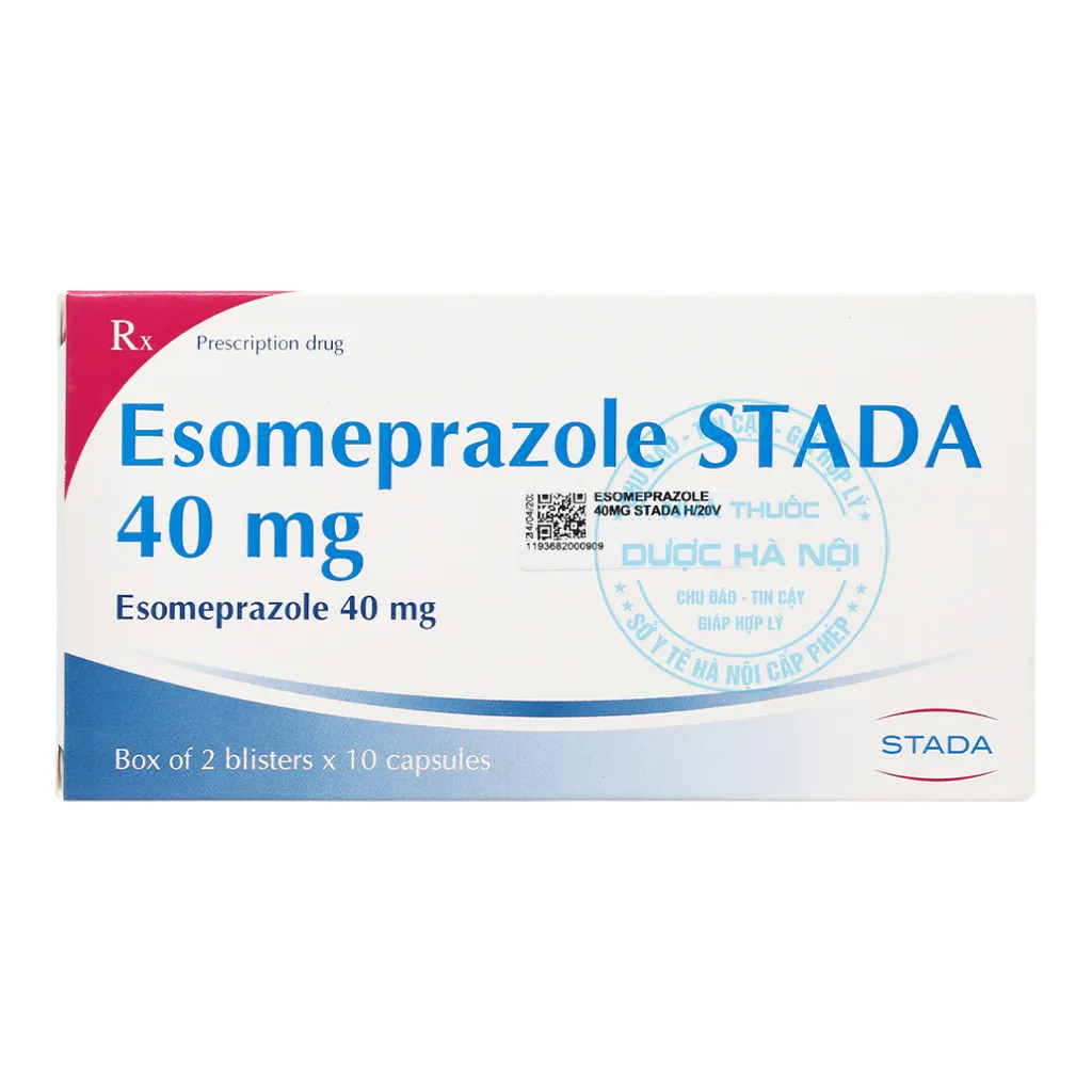 Thuốc Esomeprazole Stada 40mg