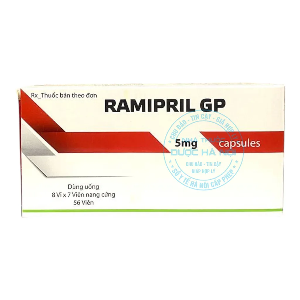 Thuốc Ramipril GP 5mg