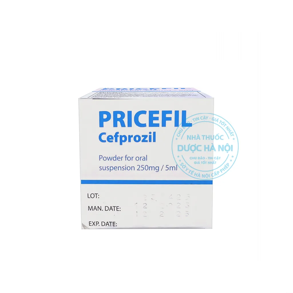 Hỗn dịch Pricefil Cefprozil
