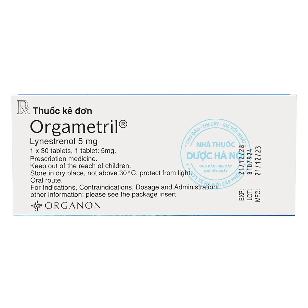 thuốc Orgametril 5mg