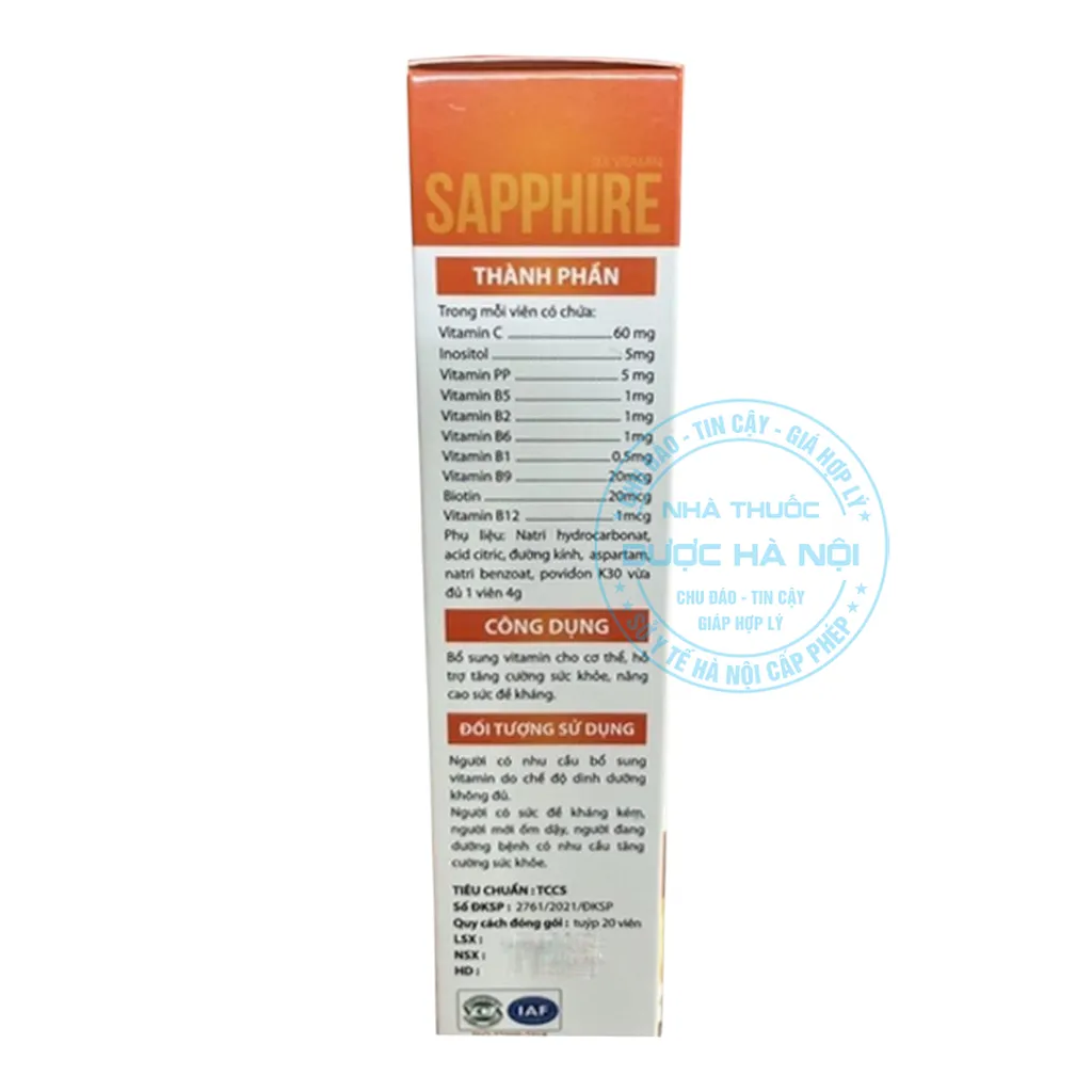 Sapphire Vitamin C