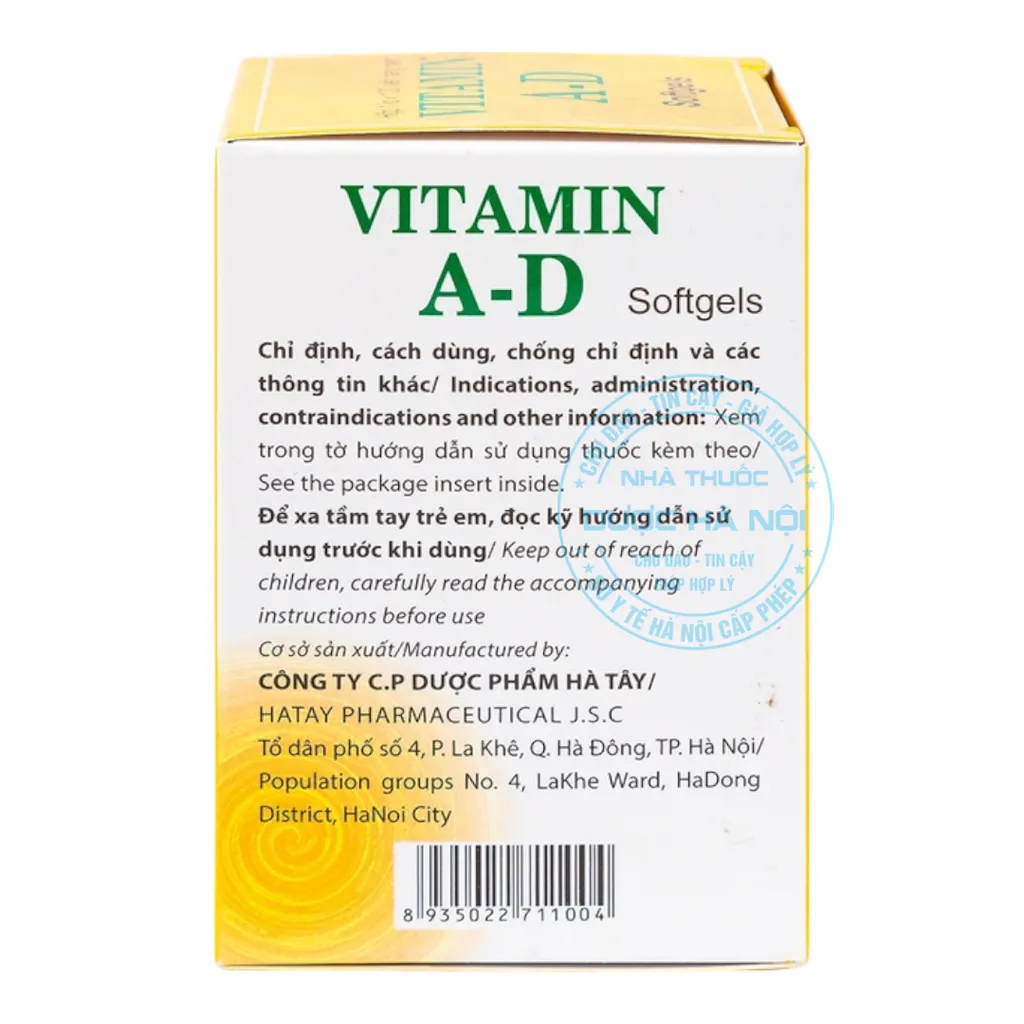 Thuốc Vitamin A-D