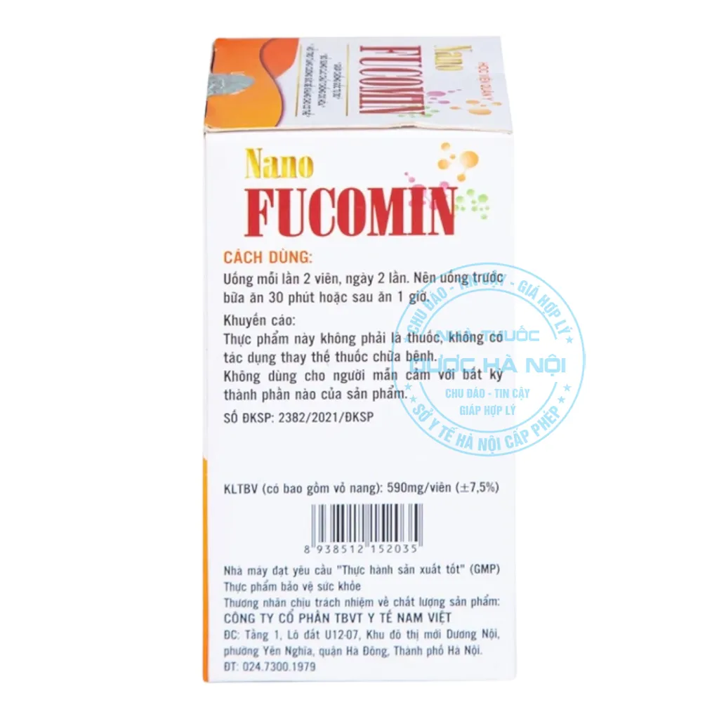 Viên uống Nano Fucomin HVQY