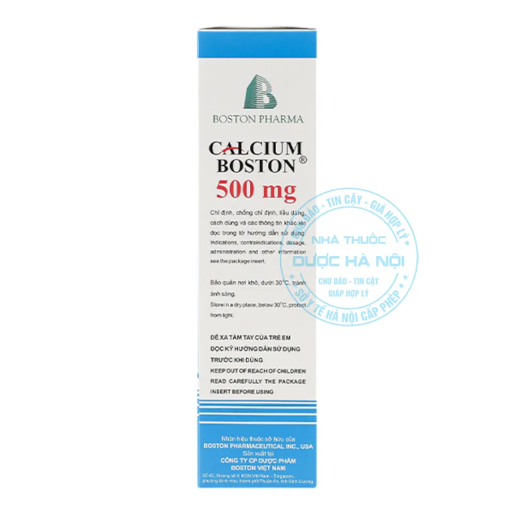 Viên sủi Calcium Boston