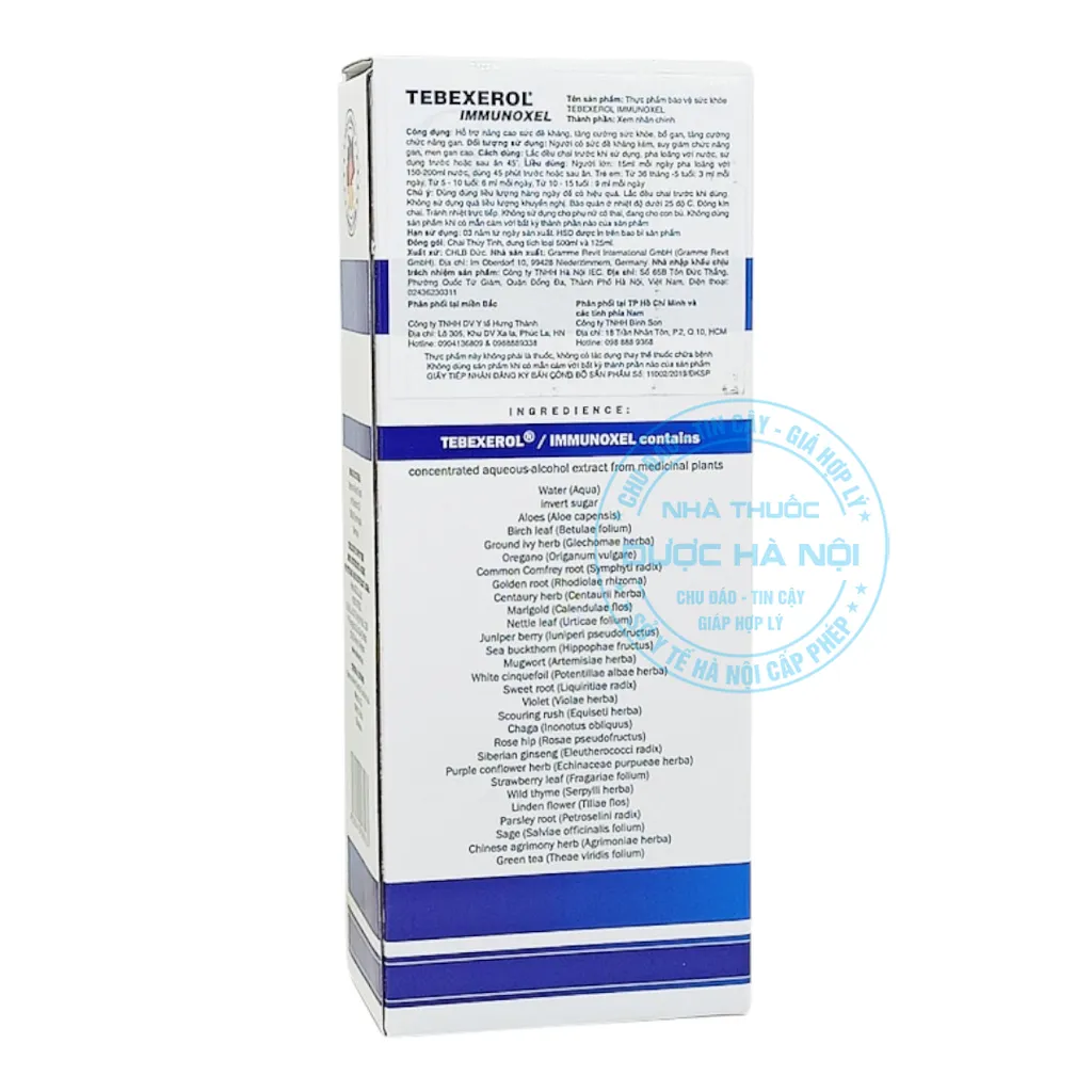 Tebexerol Immunoxel 500ml