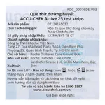 Que thử đường huyết Accu-Chek Active