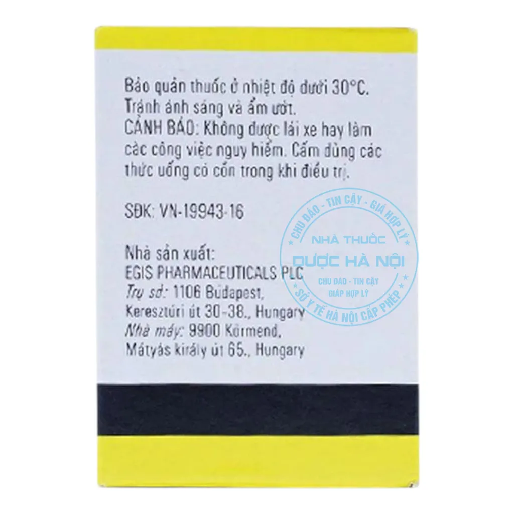 Thuốc Tisercin 25mg