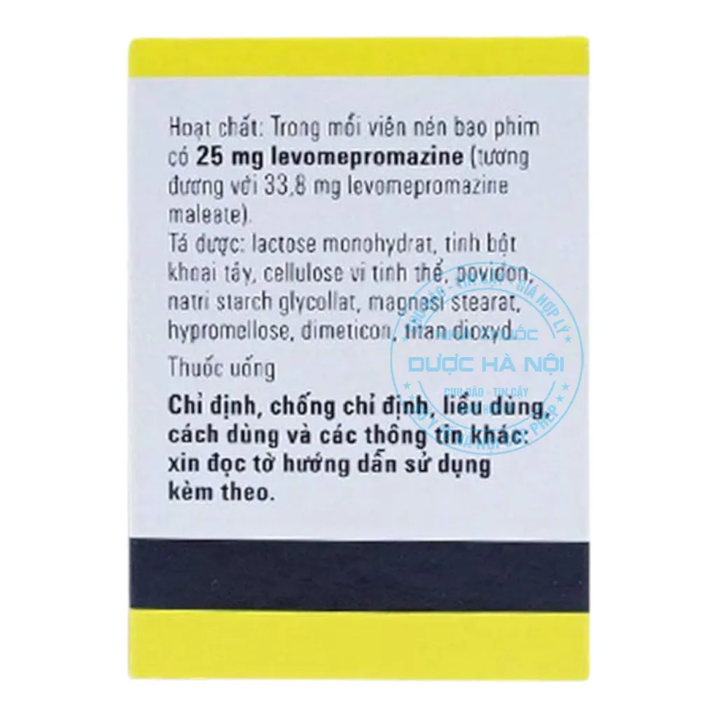 Thuốc Tisercin 25mg