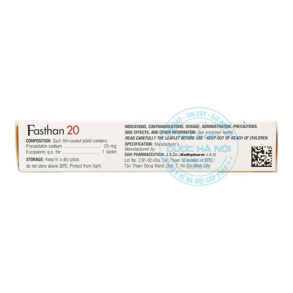 Thuốc Fasthan 20mg