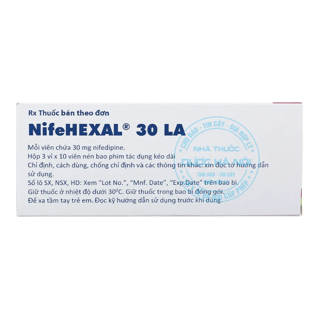 Thuốc NifeHexal 30 LA