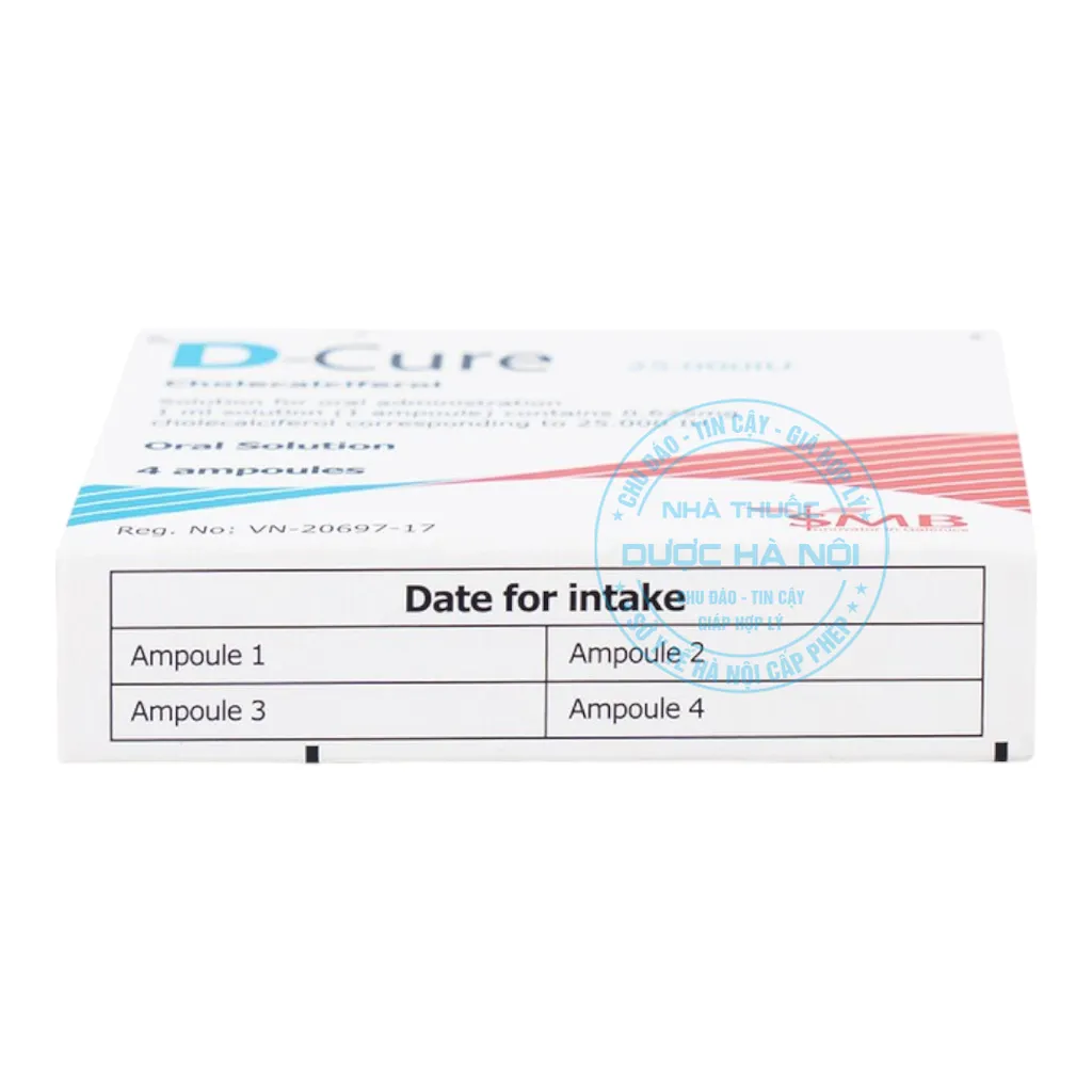 Dung dịch D-Cure 25000IU