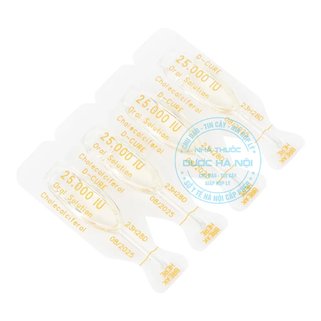 Dung dịch D-Cure 25000IU