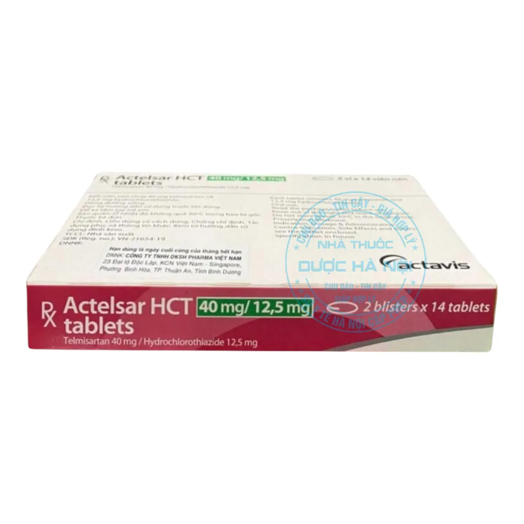 Thuốc Actelsar HCT 40mg/12