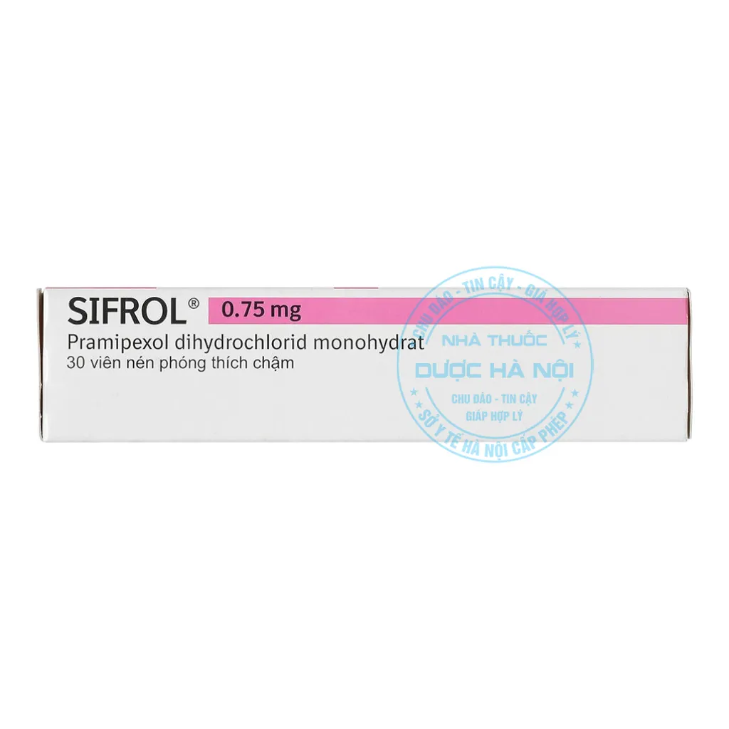 Thuốc Sifrol 0.75mg