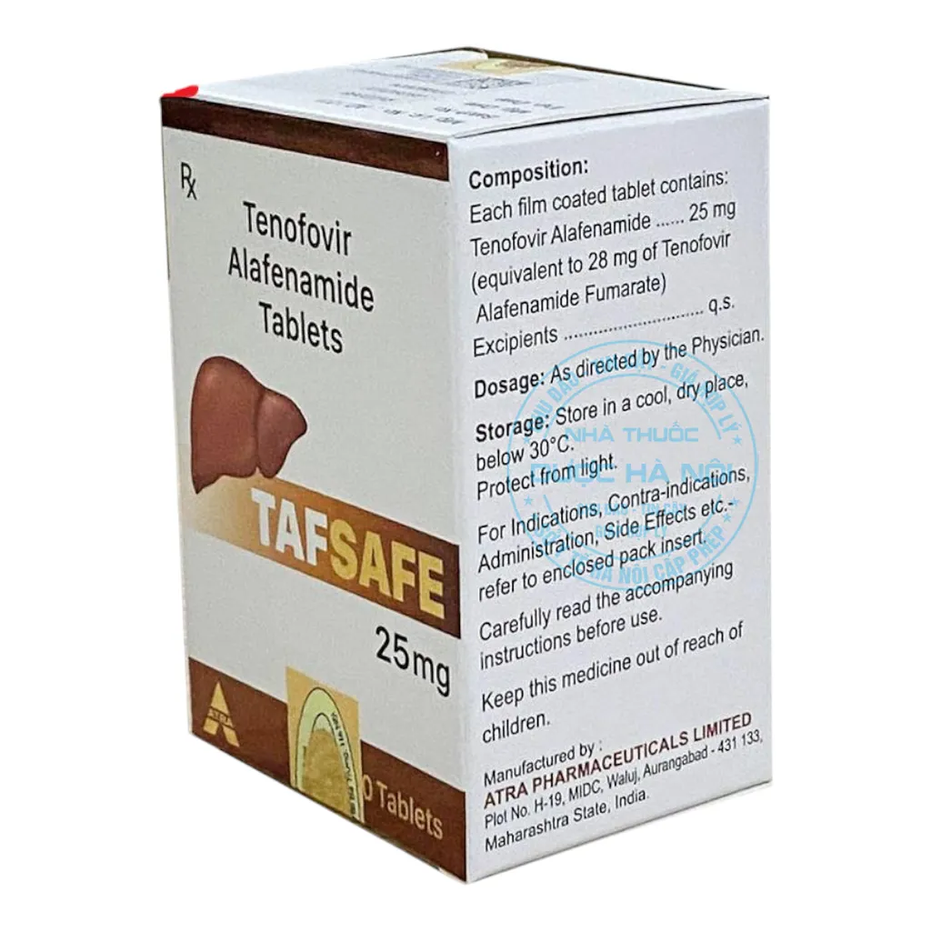 Thuốc Tafsafe 25mg