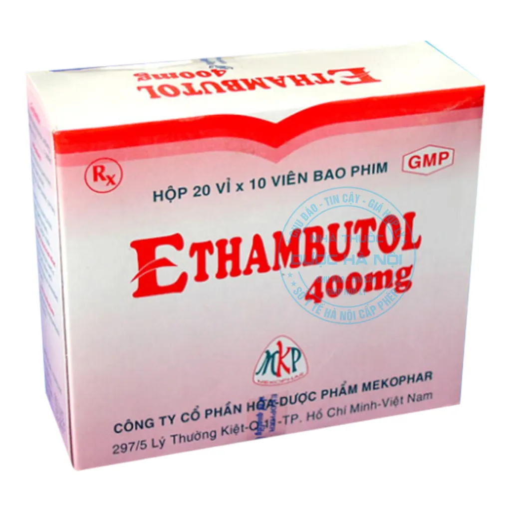 Thuốc Ethambutol 400