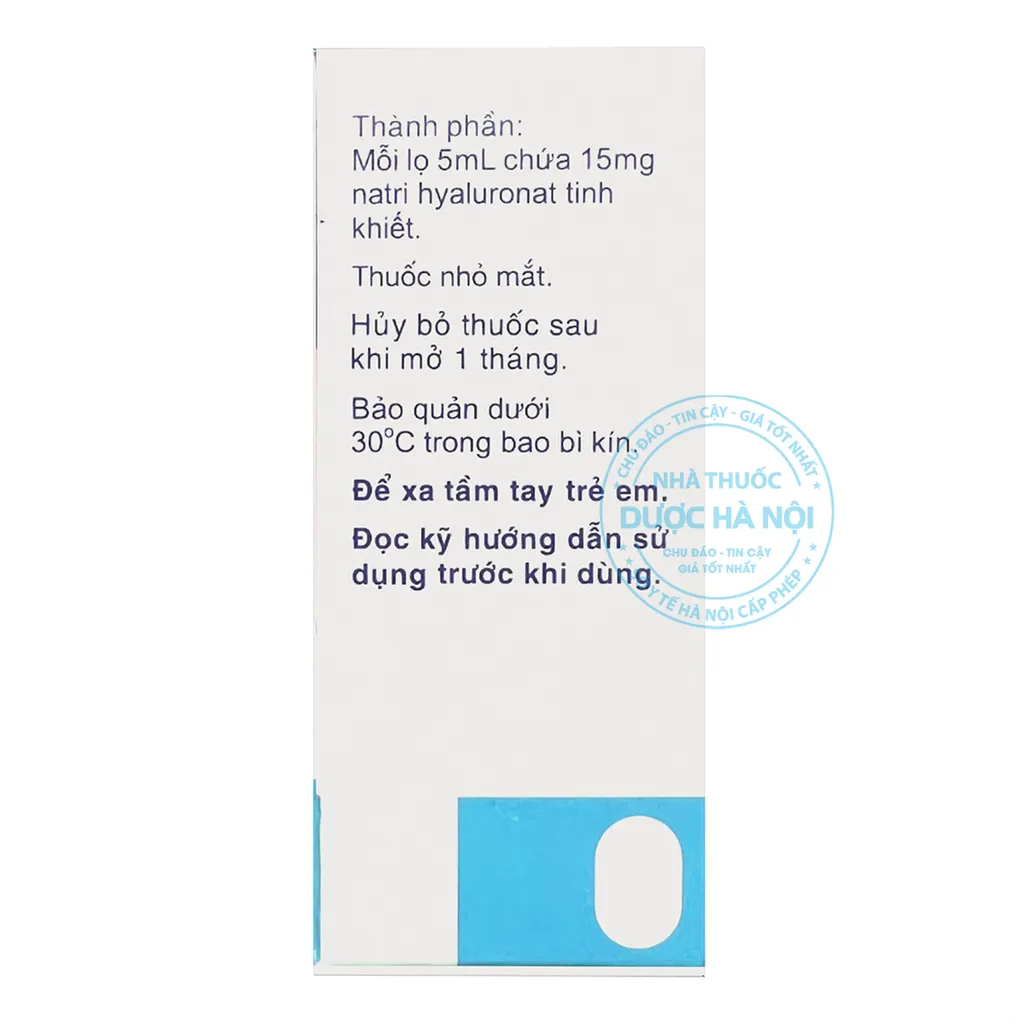 thuốc nhỏ mắt Sanlein 0.3%