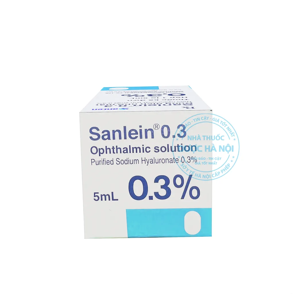 thuốc nhỏ mắt Sanlein 0.3%