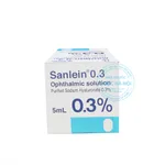 thuốc nhỏ mắt Sanlein 0.3%