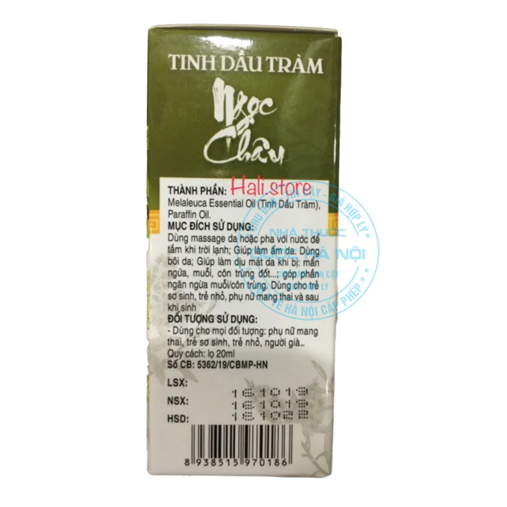Tinh dầu tràm Ngọc Châu
