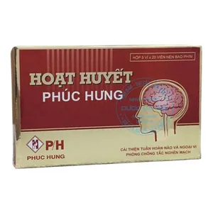 Thuốc Hoạt Huyết Phúc Hưng hỗ trợ cải thiện tuần hoàn máu