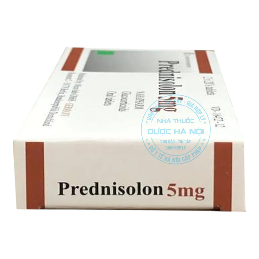 Thuốc Prednisolon 5mg