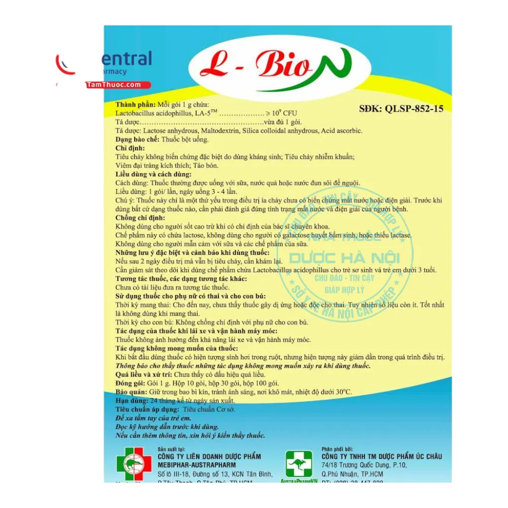 Thuốc men vi sinh L-Bio-N