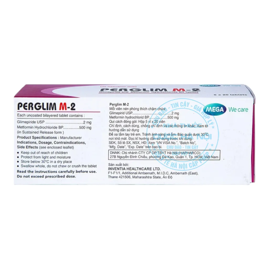 Thuốc Perglim M-2