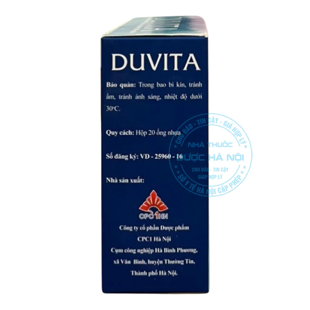 Thuốc Duvita 2000mg/10ml