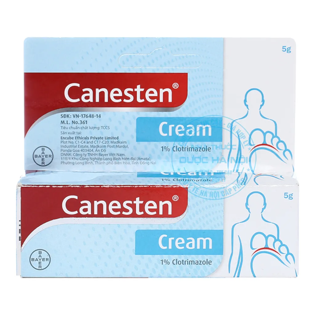 Thuốc kem Canesten Cream