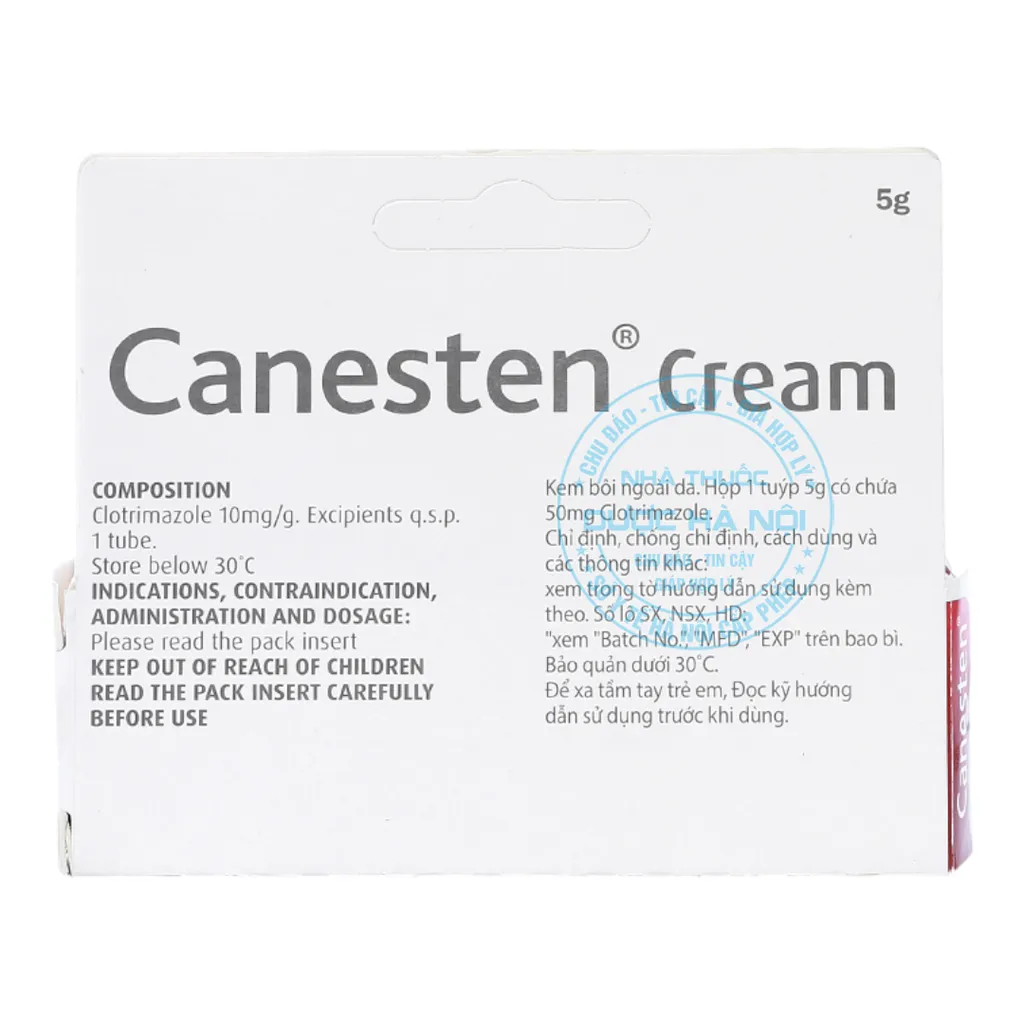 Thuốc kem Canesten Cream