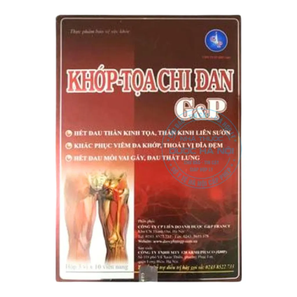 Khớp tọa chi đan G&P