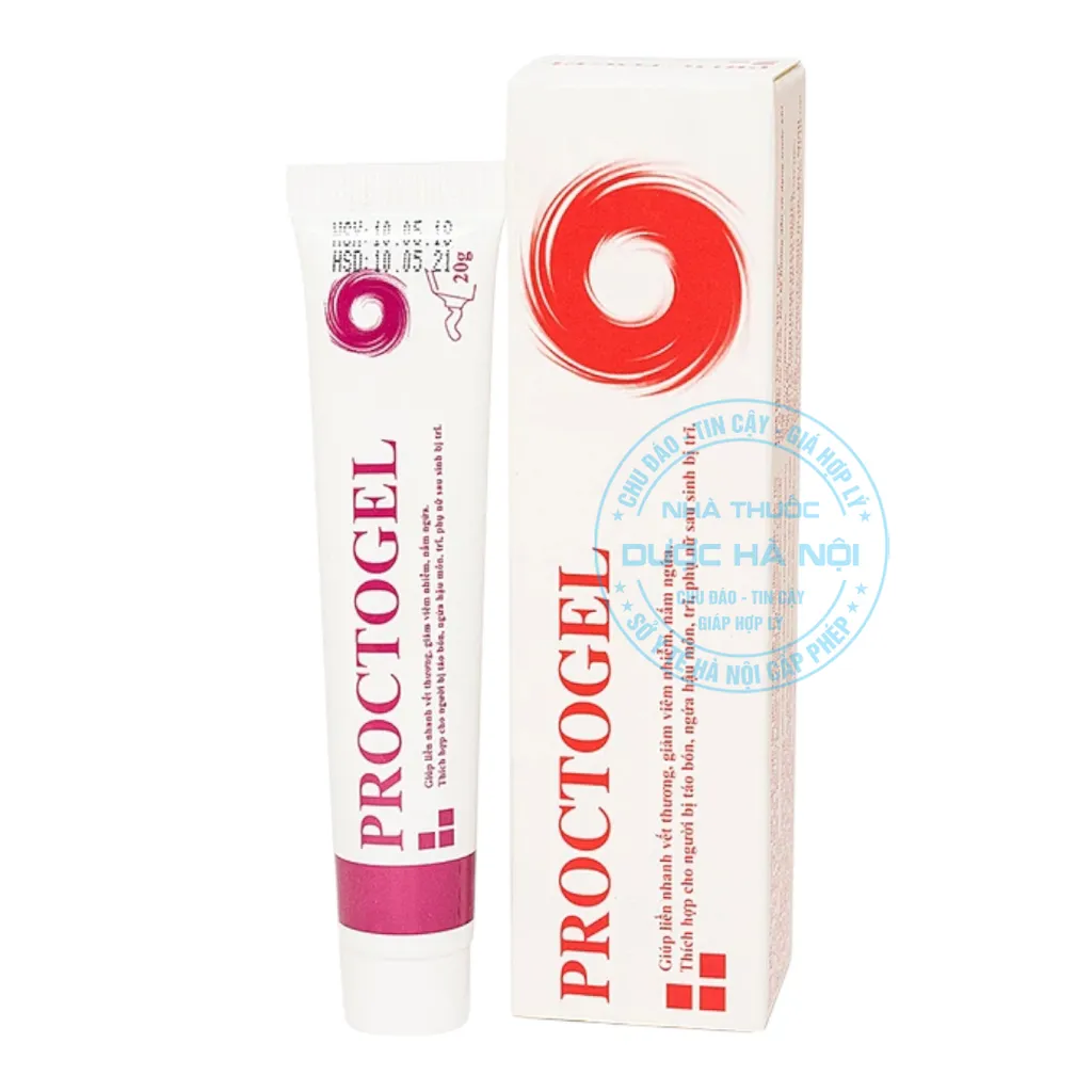 Gel bôi trĩ Proctogel