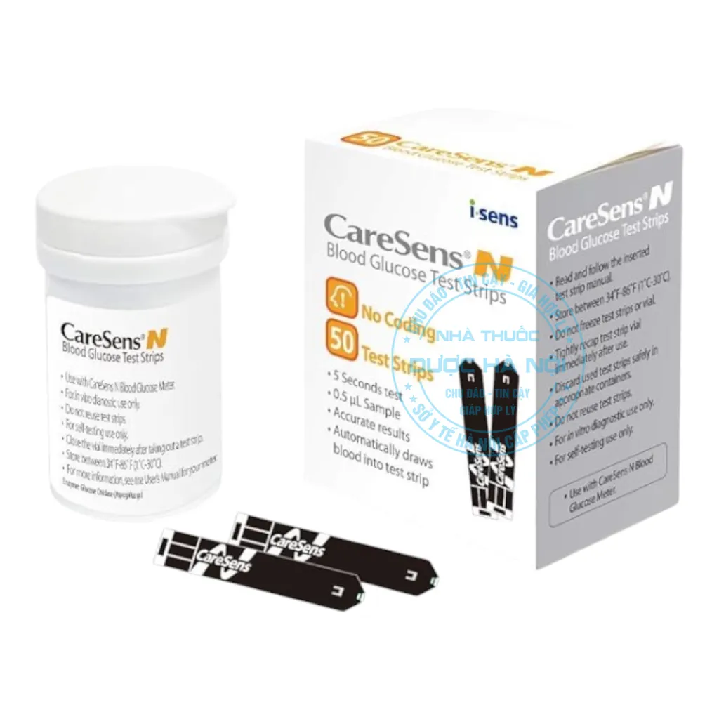 Que thử tiểu đường Caresens