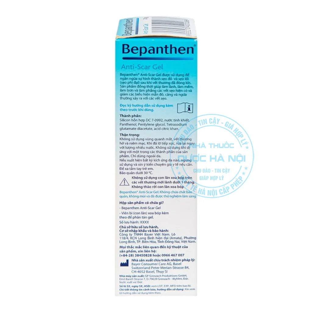 Gel bôi trị sẹo Bepanthen Anti-Scar