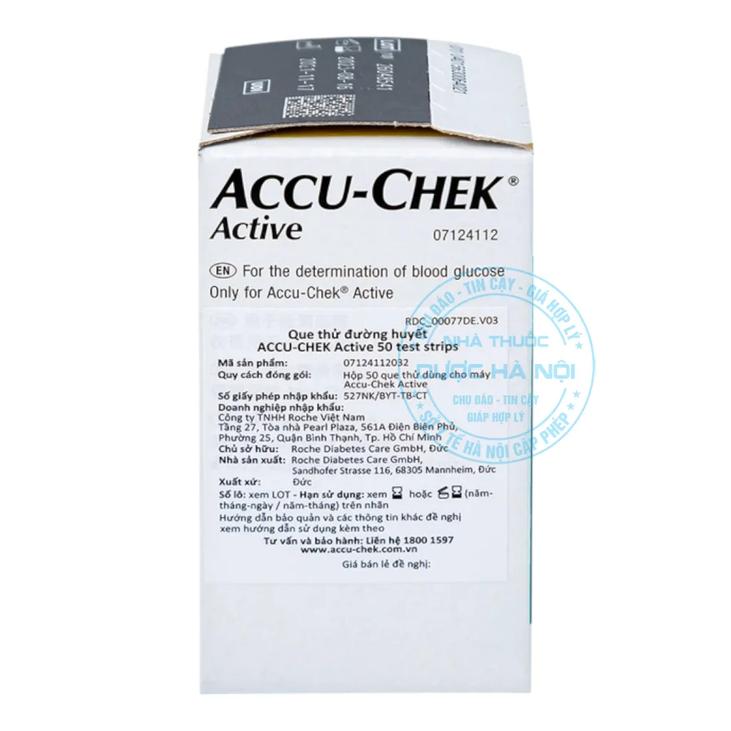 Que thử đường huyết Accu-Chek Active