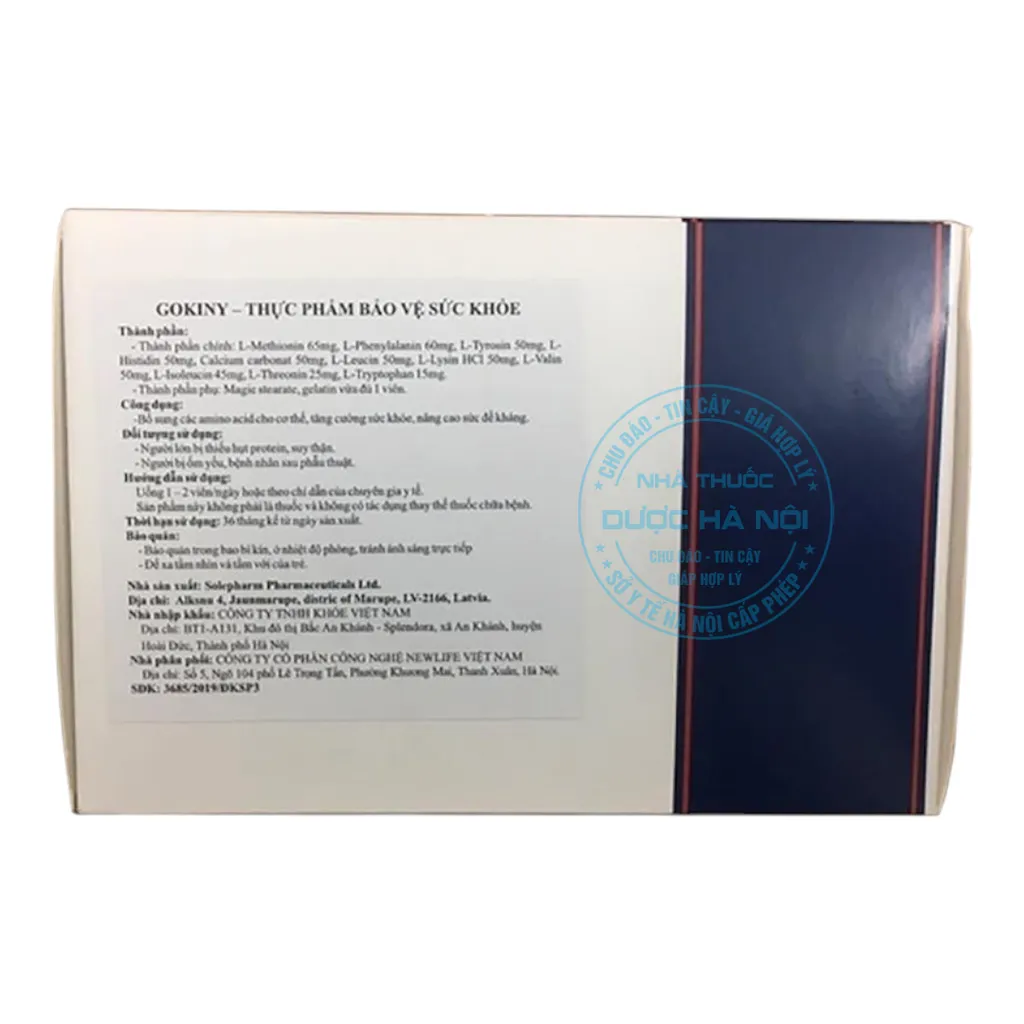 Viên uống Gokiny Solé Pharm