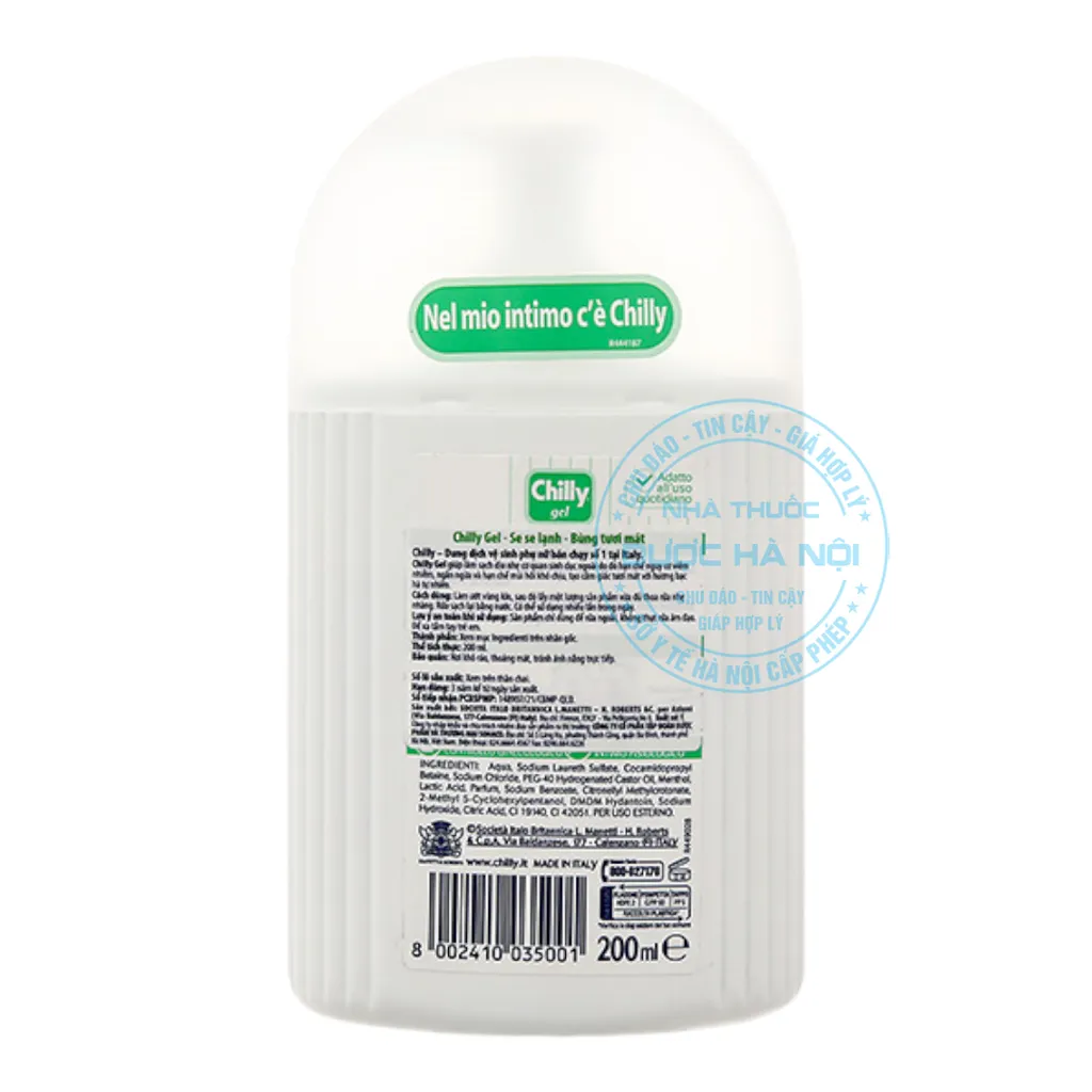 Dung dịch vệ sinh Chilly Gel