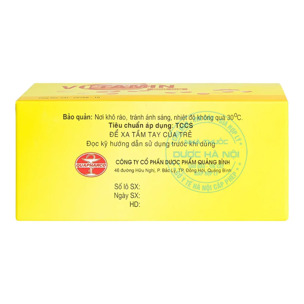 Vitamin C 500mg Quảng Bình