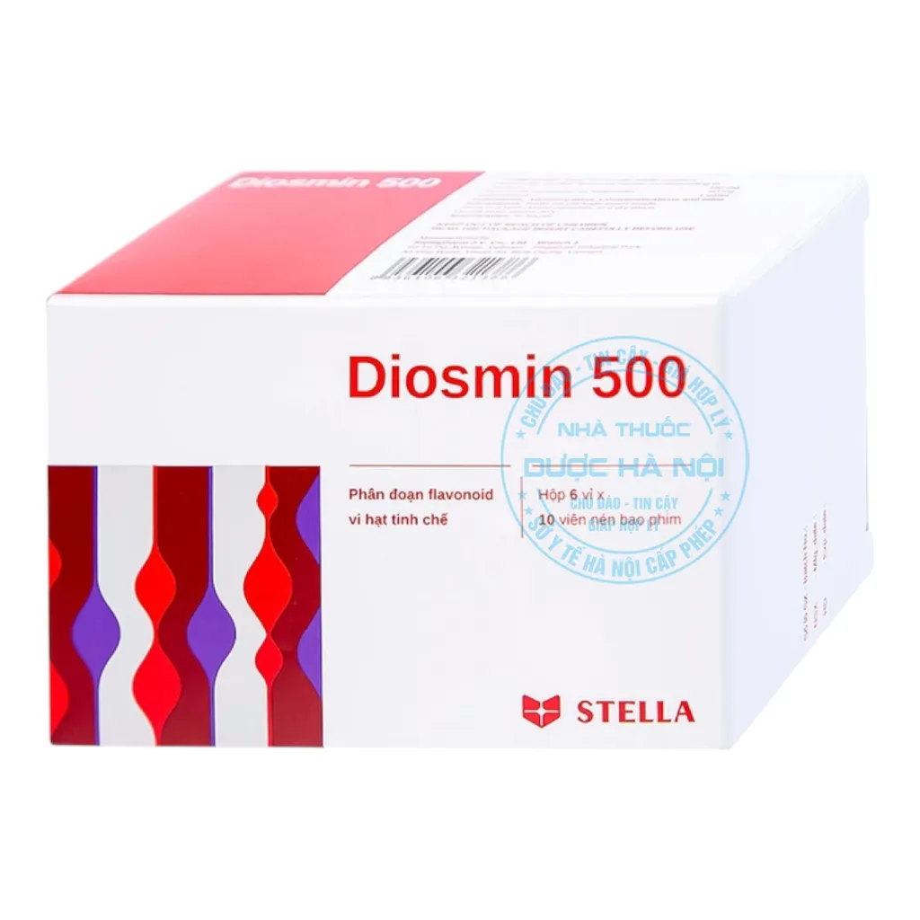 Thuốc Diosmin 500