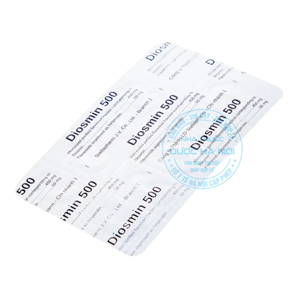 Thuốc Diosmin 500