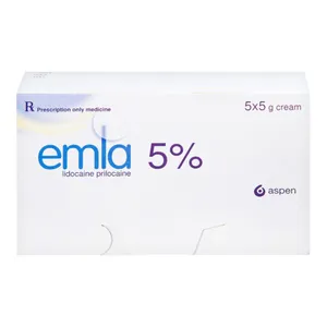Thuốc Emla 5% gây tê tại chỗ phổ biến và được tin dùng rộng rãi