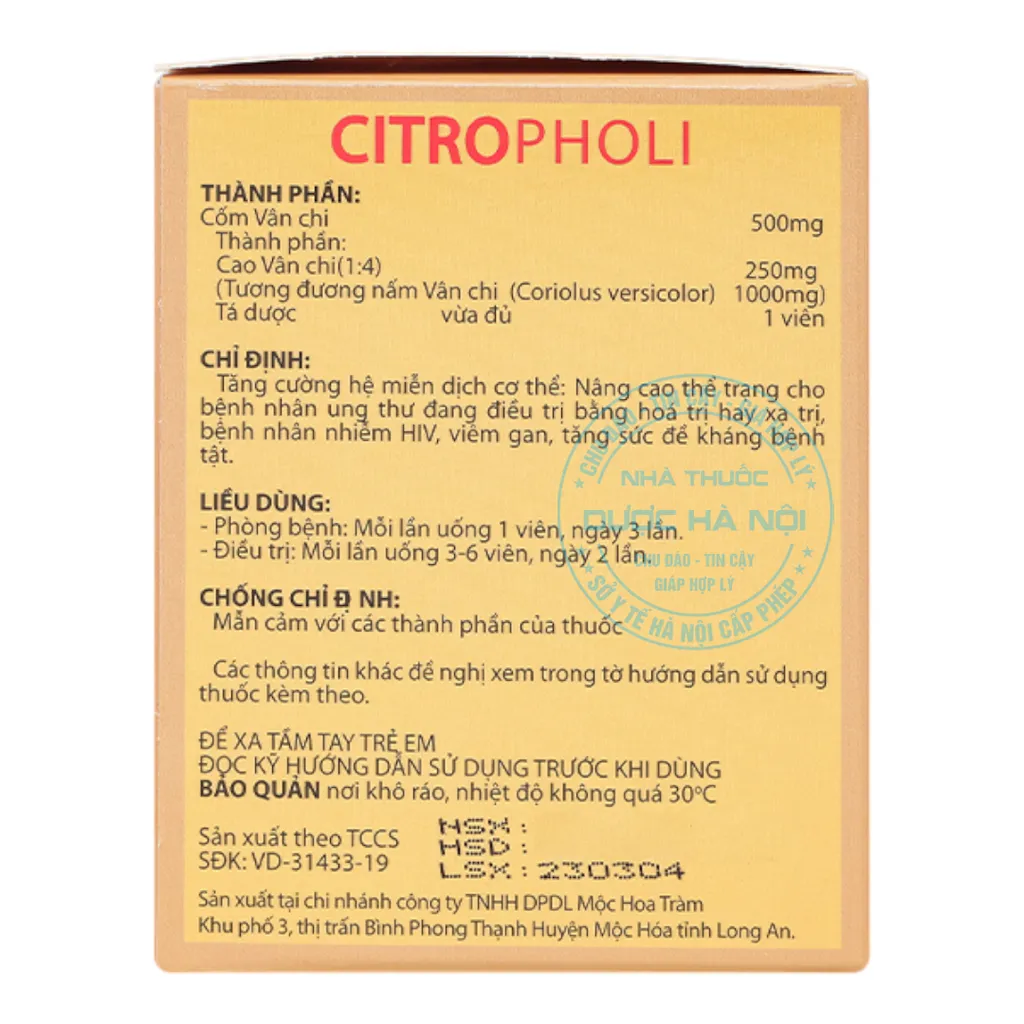 Thuốc Citropholi