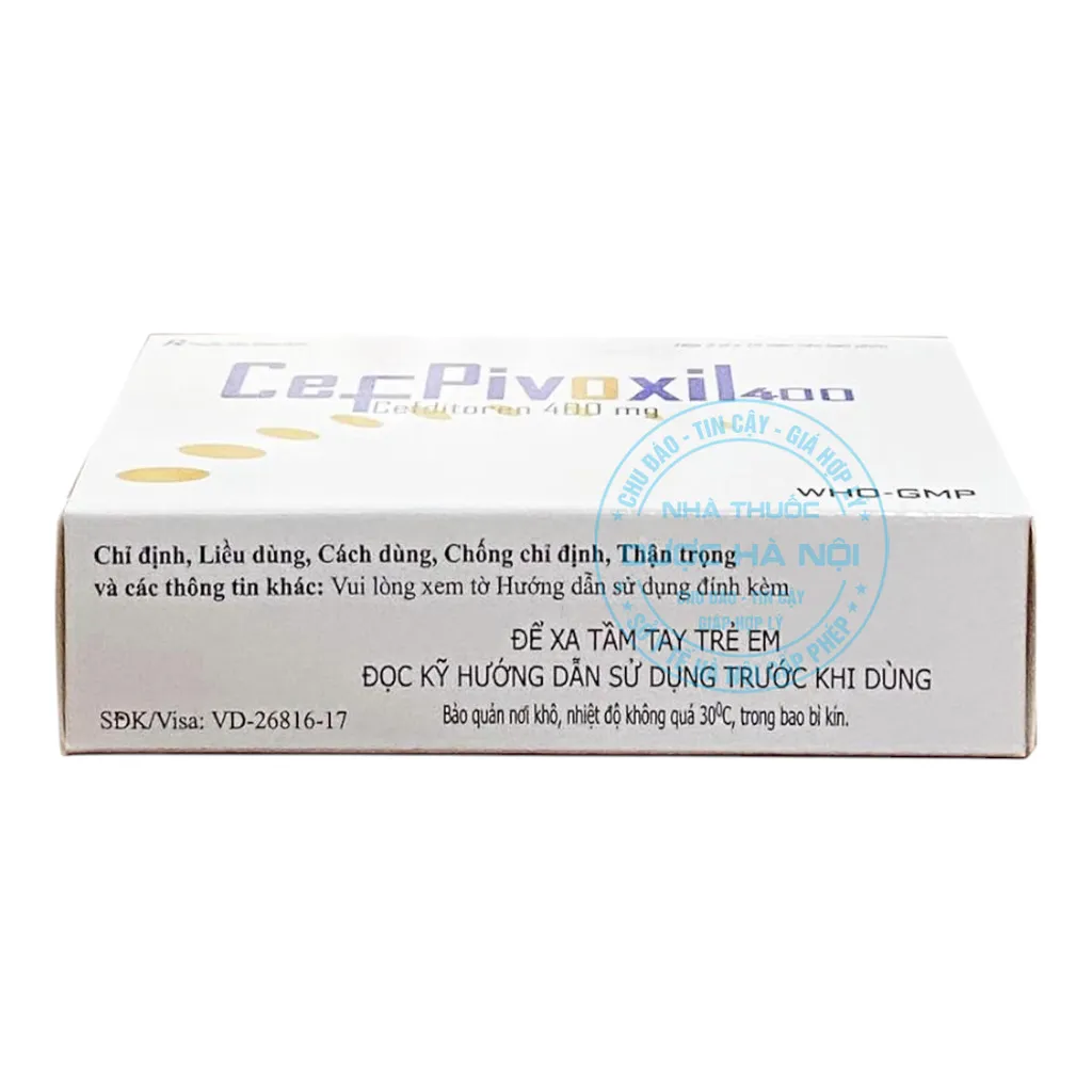 Thuốc CefPivoxil 400