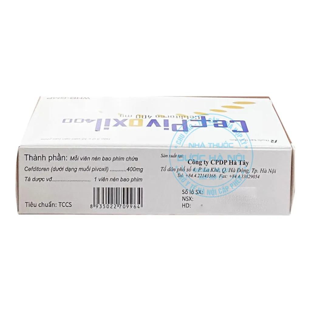 Thuốc CefPivoxil 400