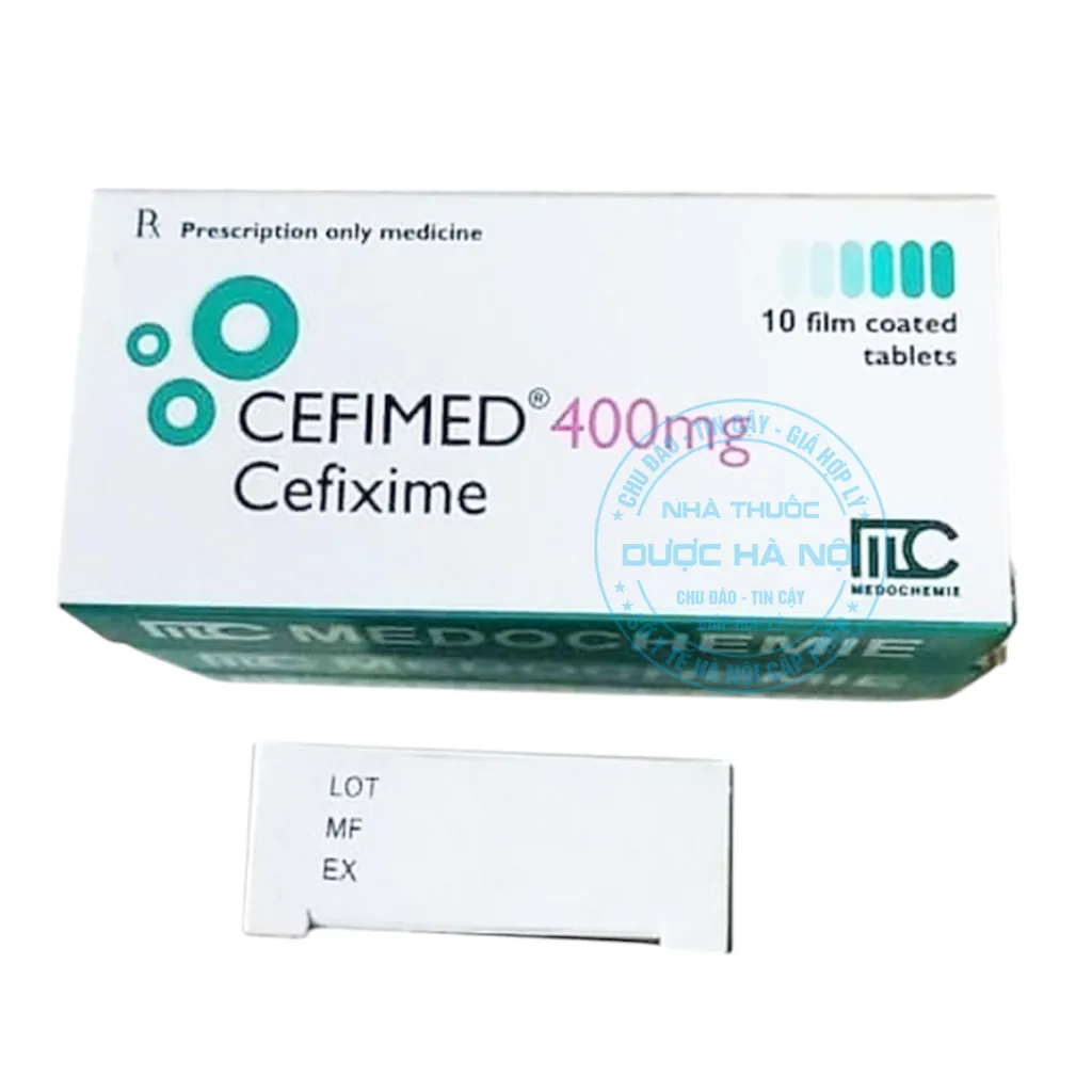 Thuốc Cefimed 400mg