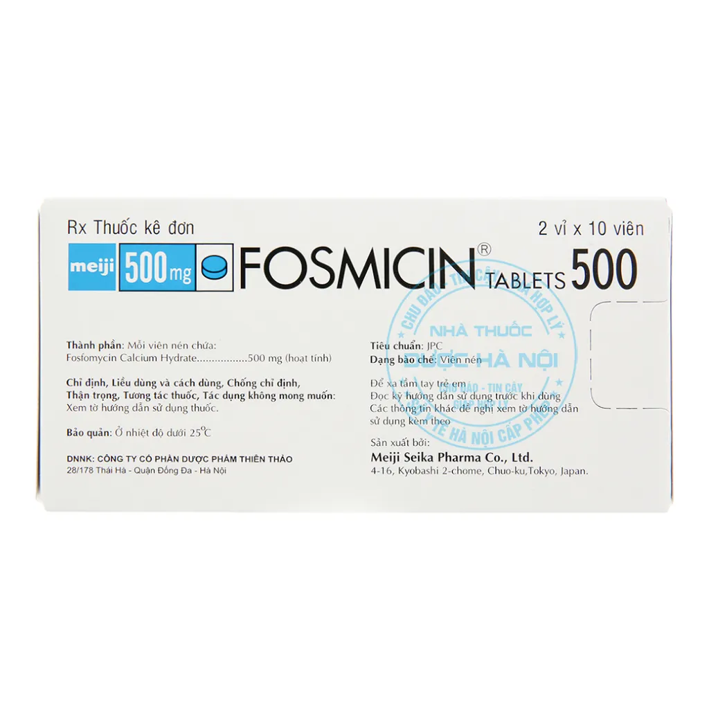 Thuốc Fosmicin 500