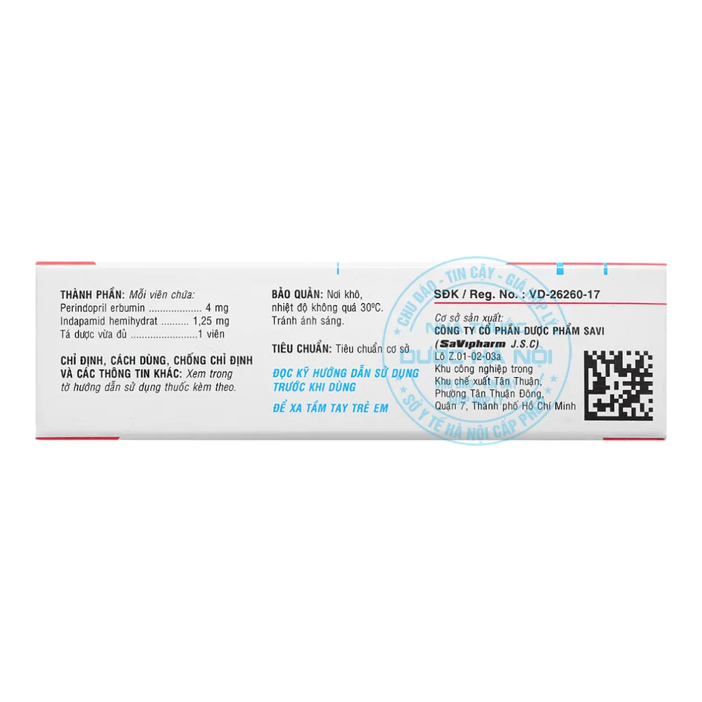 Thuốc Savi Dopril Plus