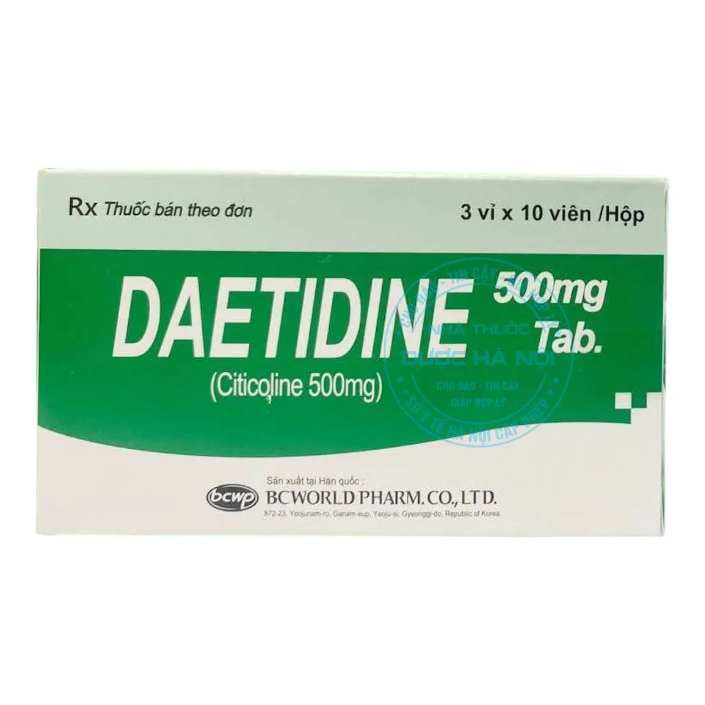 Thuốc Daetidine 500mg